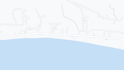 Kaart met de situering van het hotel