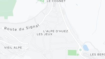 Hotel location map