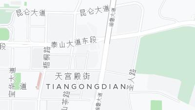 Kort over hotellets beliggenhed