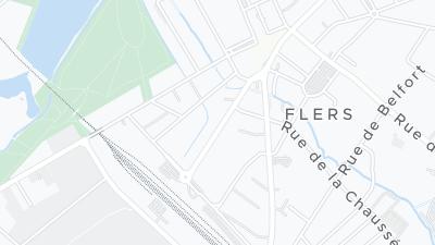 Plan de localisation de l'hôtel
