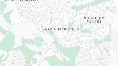 Mapa de localização do hotel