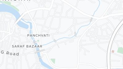 Hotel location map