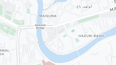 Mapa de localização do hotel