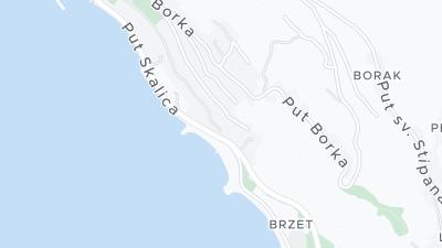 Mapa de localització de l'hotel