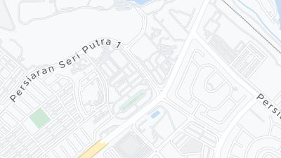 Hotel location map