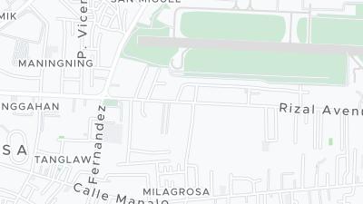 Hotel location map