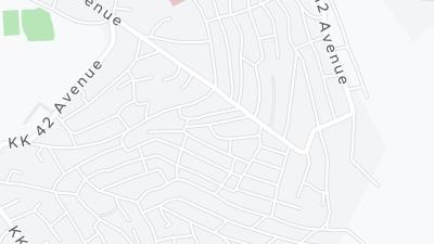 Kaart met de situering van het hotel