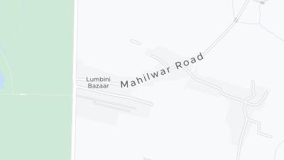 Kort over hotellets beliggenhed