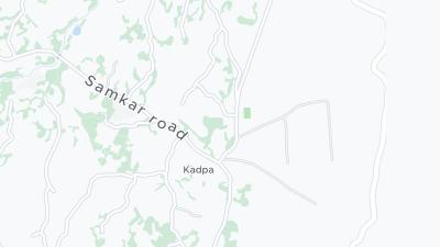 Mapa de localização do hotel