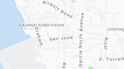 Hotel location map