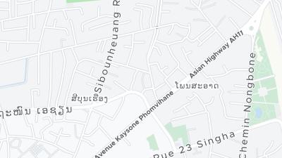 Hotel location map