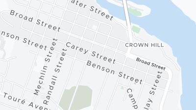 Hotel location map