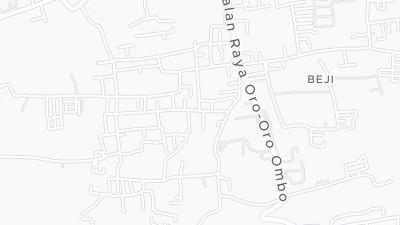 Mapa de localização do hotel