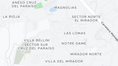 Hotel location map