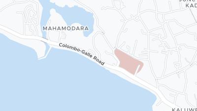 Kort over hotellets beliggenhed