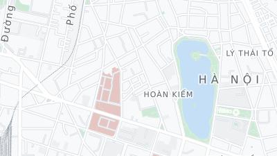 Hotel location map