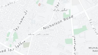 Hotel location map