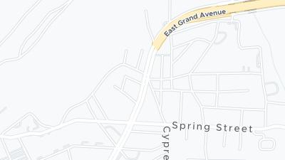 خريطة موقع الفندق