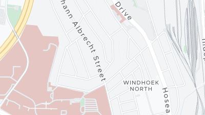 Hotel location map