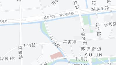 Hotel location map