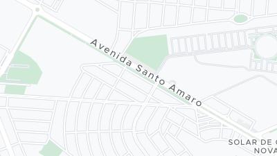 Kaart met de situering van het hotel