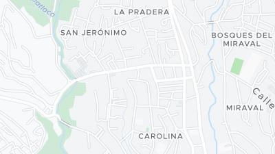Hotel location map