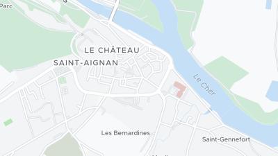 Hotel location map