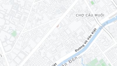 Hotel location map