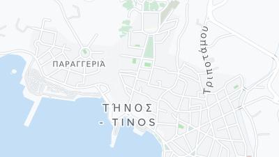 Hotel location map