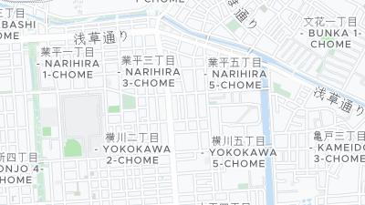 Hotel location map