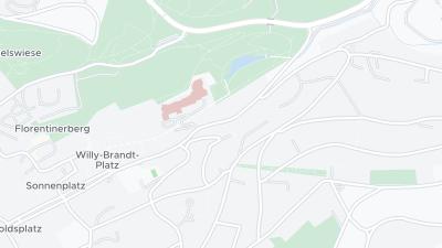 Mapa de localização do hotel