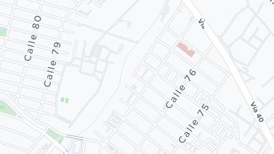 Kaart met de situering van het hotel