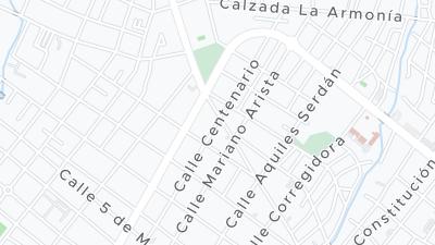 Hotel location map