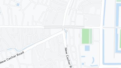 Mapa de localização do hotel