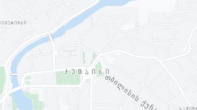 Kaart met de situering van het hotel