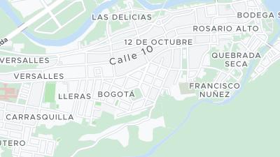 Карта локализации отеля