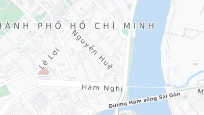 Hotel location map