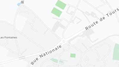 Карта локализации отеля