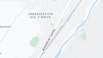Hotel location map