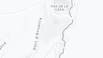 Hotel location map