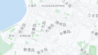 Hotel location map
