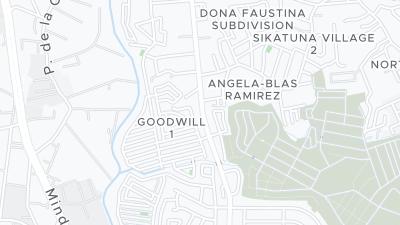 Hotel location map