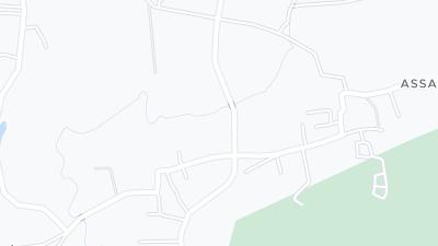 Mapa de localização do hotel