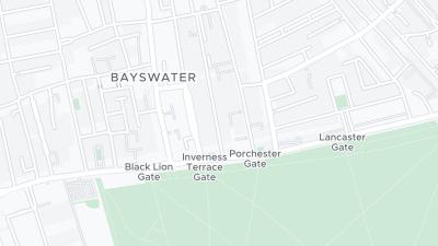 Hotel location map