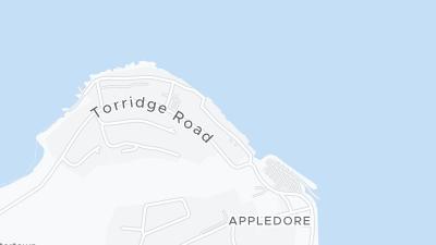 Mapa de localização do hotel