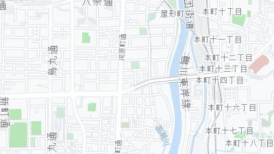 Plan de localisation de l'hôtel