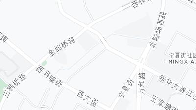 Plan de localisation de l'hôtel