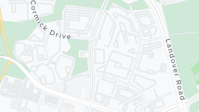 Kort over hotellets beliggenhed