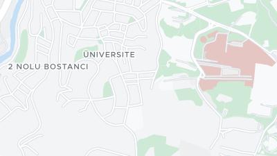 Hotel location map