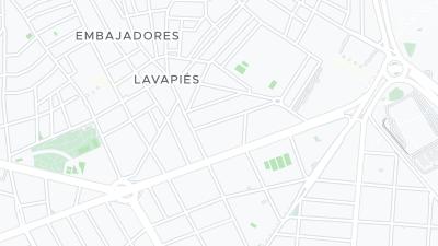 Hotel location map